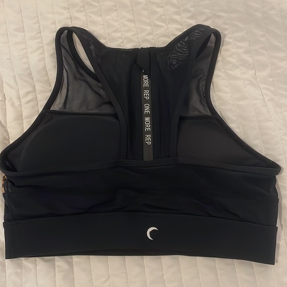 EUC ✨Zyia All-Star black and leopard print bra - Picture 2 of 2